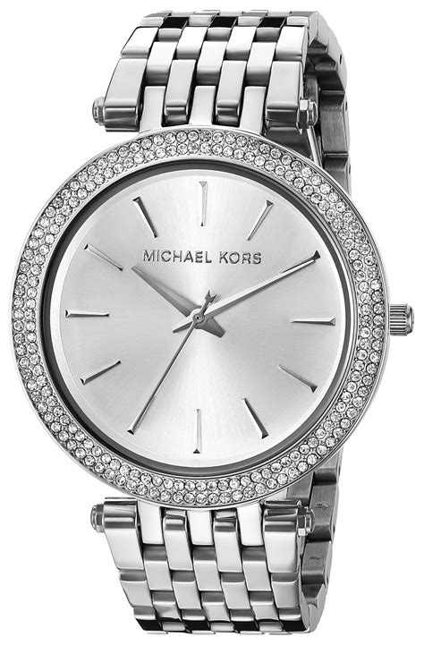 michael kors damenuhr mk3190|Michael Kors darci silver.